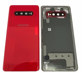 Galinis dangtelis Samsung G975 S10+ raudonas (Cardinal Red) originalus (used Grade B)