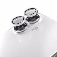 Etteri camera lens protector for iPhone 17 baltas