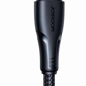 USB laidas Joyroom „A11“ juodas „Type-C / Lightning“ 25cm (iki 20W)