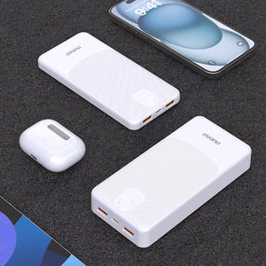Išorinė baterija POWER BANK Dudao (K10) 10000mAh (2xUSB 2A) balta