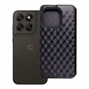 Flip case for Motorola G67 / G77 Cubic Book black