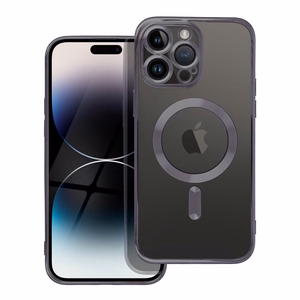 ELECTRO MAG COVER Dėklas telefonui iPhone 14 Pro Max su MagSafe - juodas