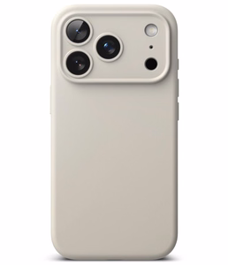 Ringke MagSafe silikoninis dėklas, skirtas iPhone 18 Pro Max – smėlio spalvos