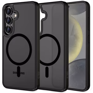 Tech-Protect MagMat MagSafena Samsung Galaxy S25 FE Case - Matte Black