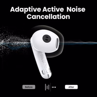 Belaidės ausinės Ugreen HiTune H6 Pro Active Noise-Cancelling Earbuds (35873) baltos
