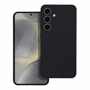 Silikoninis dėklas telefonui Samsung S24 juodas