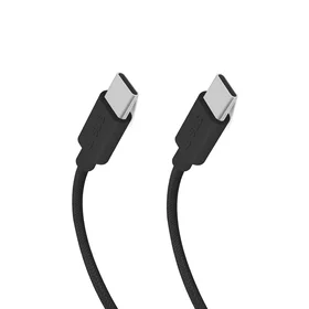 SBS TECABLETISSUETCK USB-C - USB-C 1,5 m 60W pintas kabelis - juodas