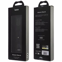 Dirželis Audi Geometric Pattern Silicone Watch Strap skirtas Apple Watch 44/45/46/49mm juodas