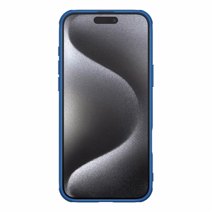 Nillkin Frosted Shield Pro dėklas telefonui iPhone 16 Pro - mėlynas