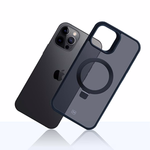 3mk Smoke dėklas telefonui Mag&Stand Apple iPhone 12 Pro Max - juodas