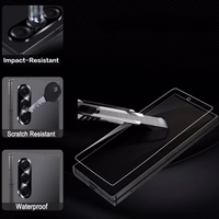 Apsauginis stikliukas "Flexible Clear HD" rinkinys 3in1 skirtas Samsung F956 Z Fold6 (Bulk)