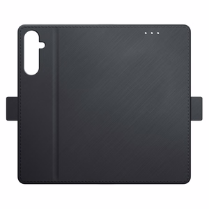3mk Wallet Case dėklas telefonui Samsung Galaxy A05s - juodas