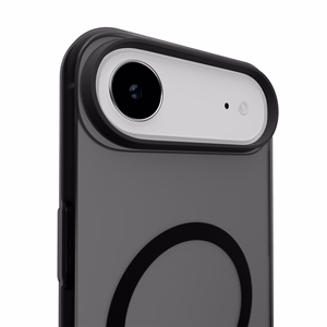 Puro Daylight MagSafe suderinamas silikoninis dėklas iPhone 17 Air – permatomas juodas