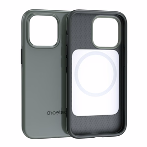 Dėklas telefonui iPhone 13 Pro – atsparus kritimui, skirtas MagSafe, juodas (PC0113-MFM-GN)