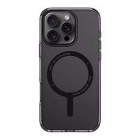 Uniq Clario dėklas telefonui iPhone 16 Pro 6.3" Magclick įkrovimas pilkas