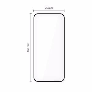 Tech-Protect Glass Fit+ 2 vnt. grūdinto stiklo rinkinys, skirtas Xiaomi Redmi 15C 173 mm / Poco C85 173 mm – juodas