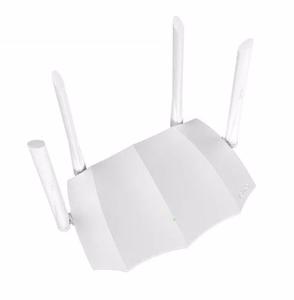 Tenda AC5 v3.0 1200MBPS dviejų dažnių maršrutizatorius belaidis dviejų dažnių (2.4 GHz / 5 GHz) Fast Ethernet baltas