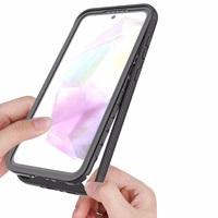 Tech-Protect Defense dėklas Samsung Galaxy A36 / A56 5G - Juodas