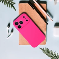 Silikoninis Lite dėklas telefonui Iphone 17 Pro fuksijų