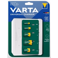 VARTA UNIVERSALUS ĮKROVIKLIS 57658 9V, R14, R20 (be baterijų)