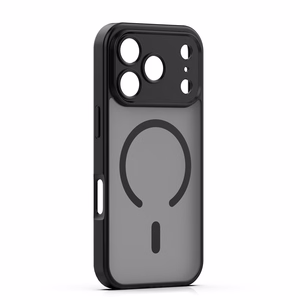 Mag Matt dėklas iPhone 17 Pro Max 6,9'' juodas