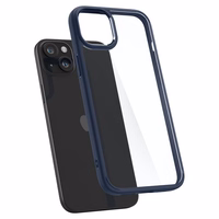 Spigen Ultra Hybrid iPhone 15 Plus dėklas - tamsiai mėlyna
