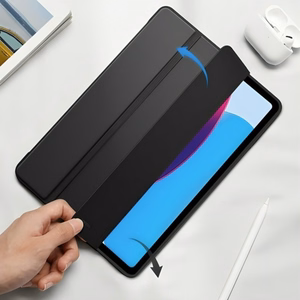 Dėklas Smart Soft Samsung X110/X115 Tab A9 8.7/X130/X135 Tab A11 8.7 juodas