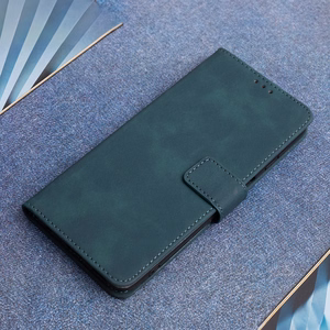Išmanusis Velvet dėklas for Xiaomi Redmi 15 4G EU / 15 5G EU (171,08 x 82,05 x 8,55) tamsiai žalias