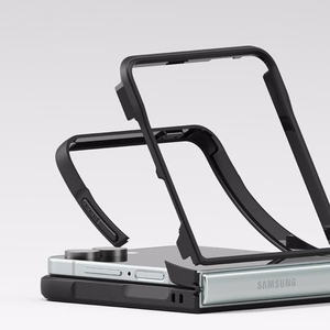 Ringke Onyx magnetinis MagSafe dėklas Samsung Galaxy Z Flip 7 - juodas