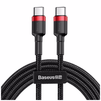 Baseus CATKLF-G91 USB kabelis 1 m USB C Juoda