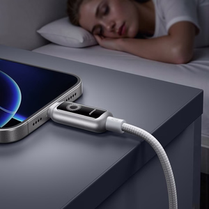 USB kabelis Joyroom S-A55 USB-C to Lightning 30W 1.2m baltas