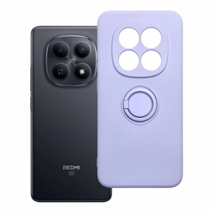 SILICONE RING dėklas skirtas XIAOMI Redmi Note 15 Pro 5G violetinis