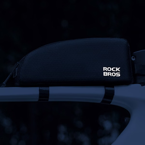 Rockbros viršutinio vamzdžio rėmo krepšys 0.9 l - juoda