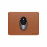 SATECHI vegan leather pelės kilimėlis ST-LMPN rudas