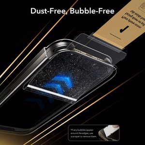 ESR UltraFit Armorite Pro grūdintas stiklas iPhone 17 Pro - skaidrus