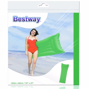 Bestway pripučiamas paplūdimio čiužinys, 183 × 69 cm, žalias