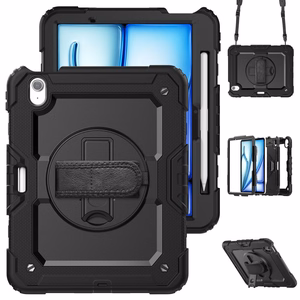 Tech-Protect Solid360 dėklas iPad Air 11" 2024 - juodas