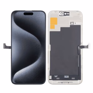 Ekranas Apple iPhone 15 Pro Max su lietimui jautriu stikliuku OEM Soft OLED 120Hz (Self-Diagnosable)