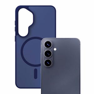 Samsung Galaxy S26+ - 3mk Smoke MagCase Blue