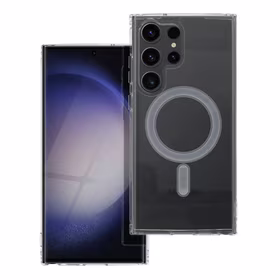 Dėklas Clear Mag Cover (MagSafe) skirtas Samsung S918 S23 Ultra skaidrus