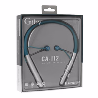 GJBY ausinės (f) - Bluetooth CA-112 mėlynos