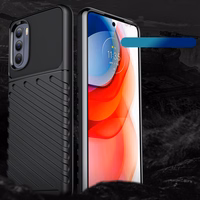 Thunder dėklas lankstus šarvuotas Motorola Moto G Stylus 2022 juodas