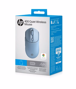 HP 400 Quiet Blue Wireless Mouse