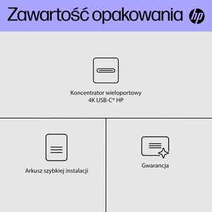 HP 4K USB-C daugiafunkcis šakotuvas