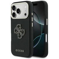 GUESS case for IPHONE 17 Pro Max GUHCP17X5PS4RGGK (PU FW Resin Logo) black