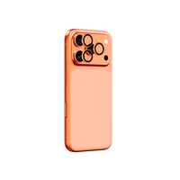 AmazingThing AR Sapphire Camera Lens Glass for iPhone 17 Pro / Pro Max - with Orange Frame