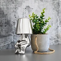 Night lamp Silver Man design L