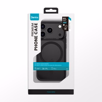 Benks Magnetinis Mist dėklas Metal Frame (0068) Iphone 17 Air juodas (Fotoaparato valdymo mygtukas)