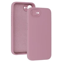 Dėklas telefonui Silicone Lite for Iphone 16e - pilkas (m)