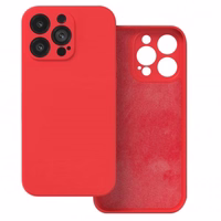 Telefono dėklas "Soft Silicone" Xiaomi Redmi Note 13 Pro Plus 5G raudonas